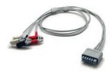 Mindray ECG Mobility Lead Wires, 3 Lead, Pinch, AHA
