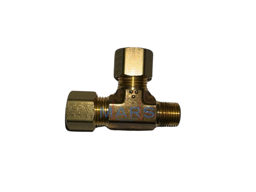 Steris Amsco Male Tee, 5/16" OD Tube x 1/8" NPT