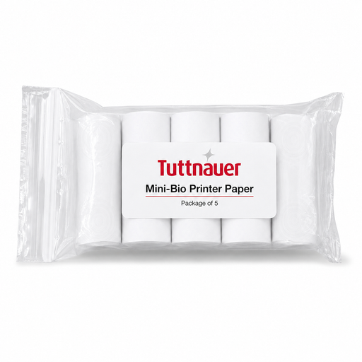 Tuttnauer Mini-Bio Reader Printer Paper Pack of 5