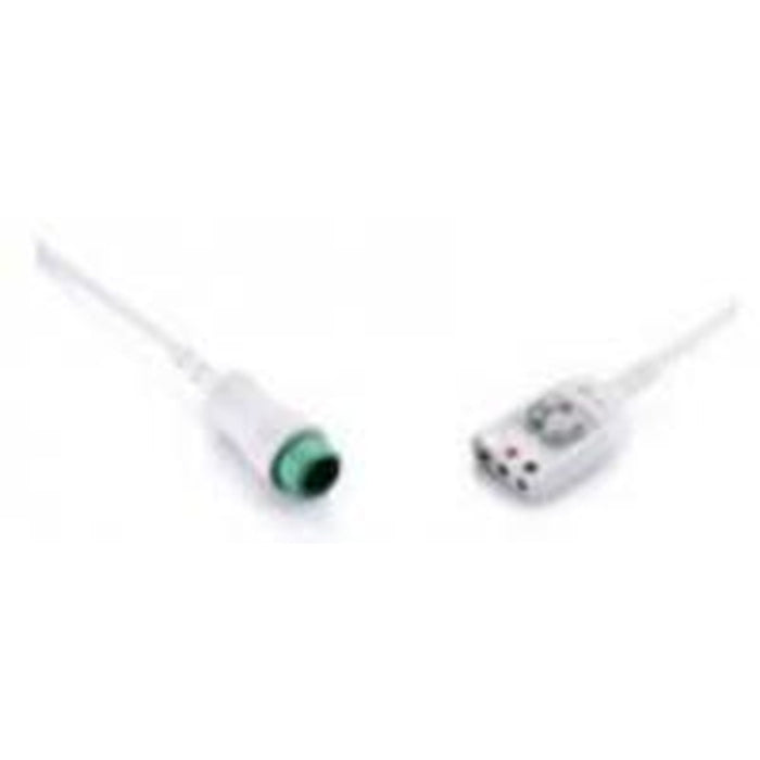 Mindray ECG trunk cable, 3 lead, infant/neonatal, 12 pin, TPU, AHA/IEC  (kitty kat)
