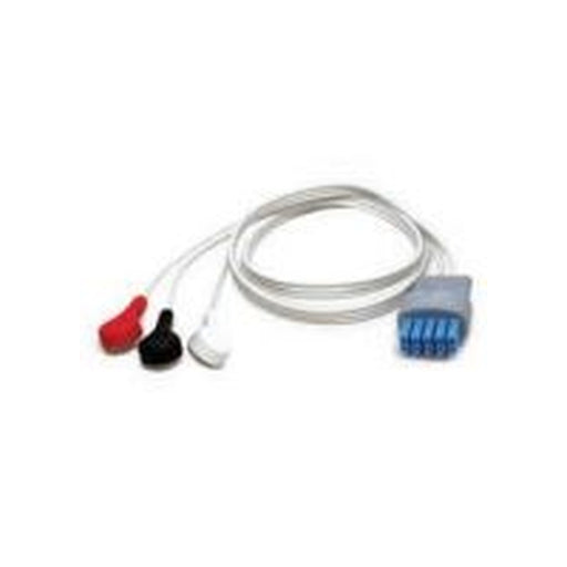 Mindray ECG leadwires, 3 lead, single patient use, snap, AAMI, 24" (pkg of 20)