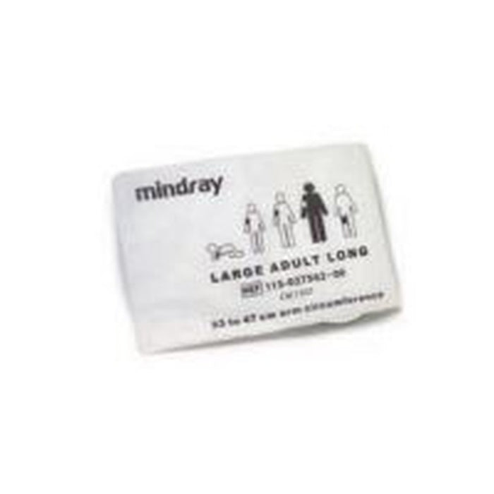 Mindray Large Adult Long Disposable NIBP Cuff, 33-47 cm, 10/Box