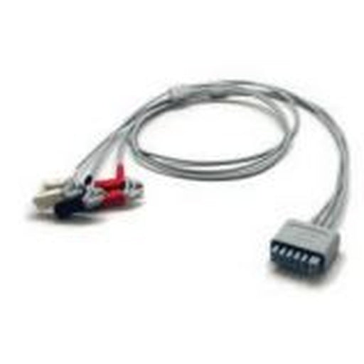 MDPro 3-Lead ECG Leadwires, N/T, AHA, Pinch/Clip, 36"