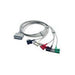 MDPro 5-Lead ECG Leadwires, N/T, AHA, Pinch/Clip, 36"