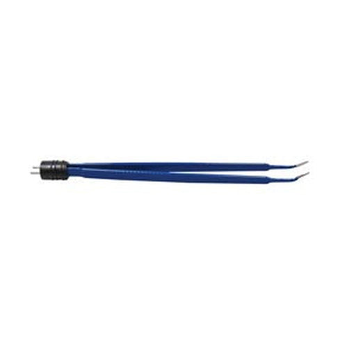 Symmetry Surgical Curved Bipolar Forceps, 7", Fine, Smooth, Reusable