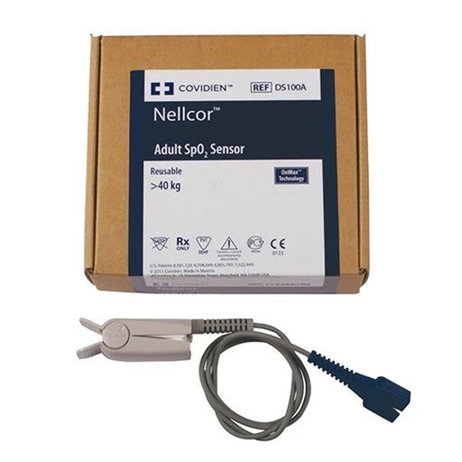 Nellcor DS-100A reusable adult finger SpO2 sensor (image 1)