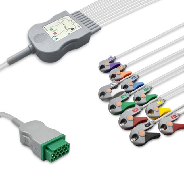 MARS GE Healthcare One-Piece ECG Cable