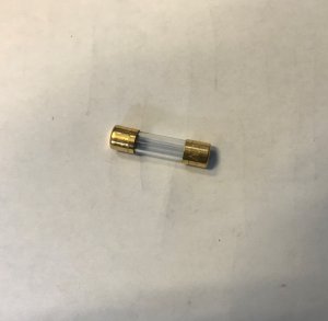 Tuttnauer Fuse, Glass Tube, 1.0A, 250V, 5 x 20 EZPlus/Elara