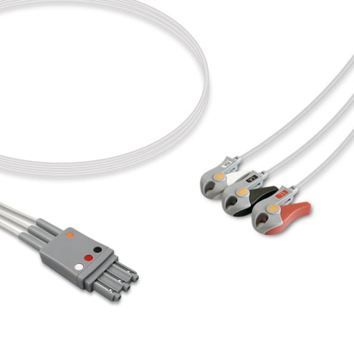 MARS Philips Compatible 3-Lead ECG Leadwire M1671A