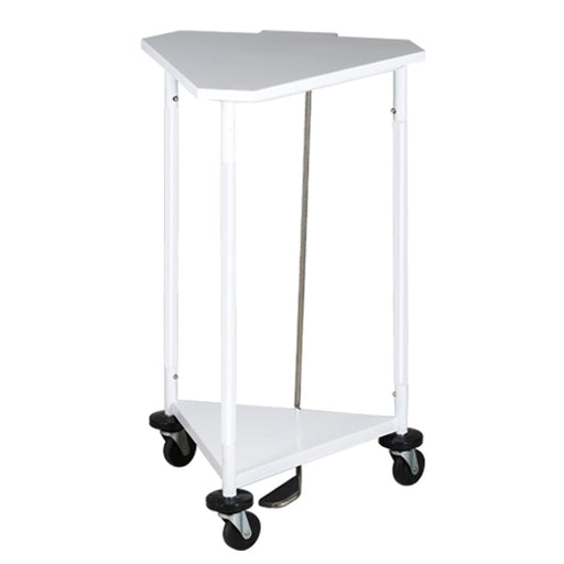 Clinton 18" Triangular Hamper with Foot-Operated Lid