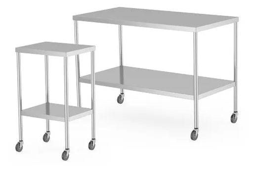 Mac Medical Stainless Steel Instrument Tables