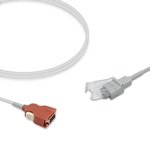MARS Masimo MNC to Nellcor SpO2 Adapter Cable, Red