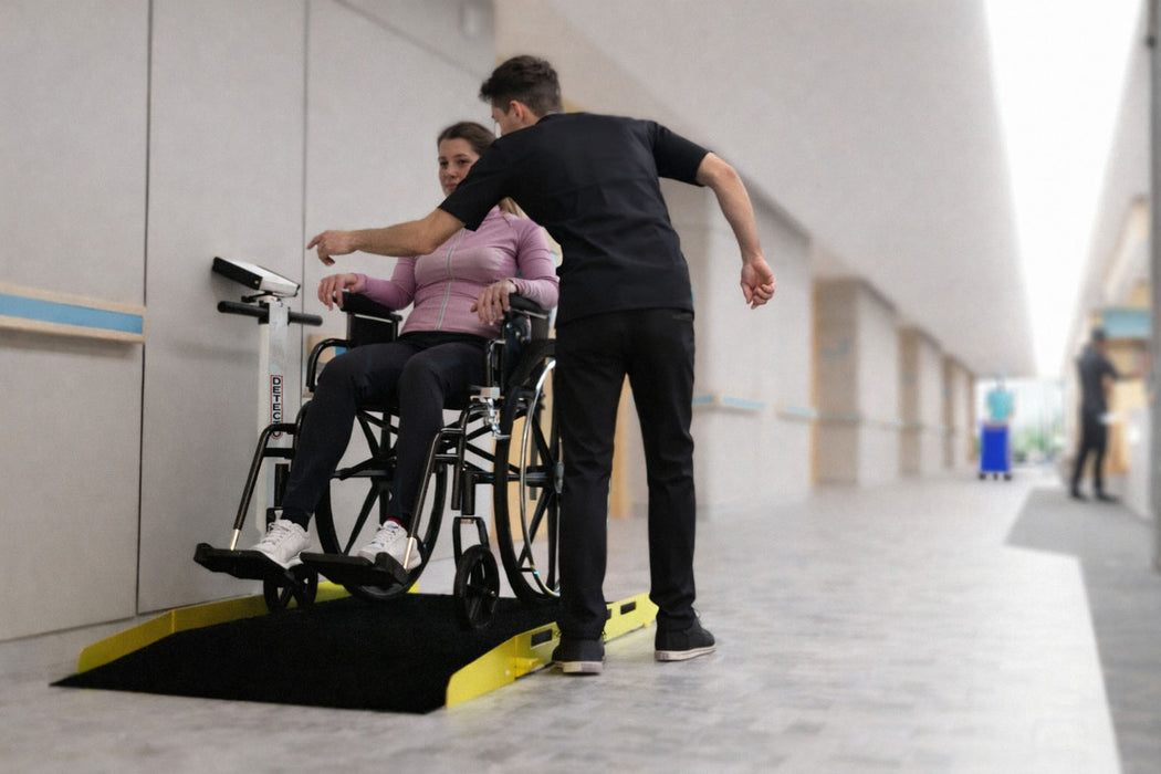 Detecto 7150-AC — ADA-Compliant Wheelchair Scale