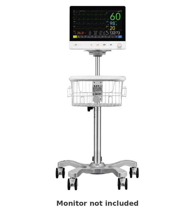 MARS Mobile Roll Stand for Explorer monitors (monitor not included)