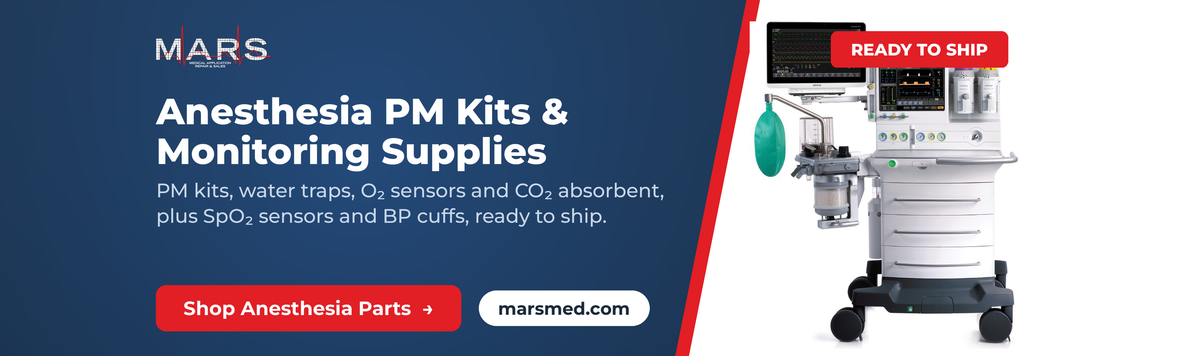 Anesthesia PM kits and monitoring supplies