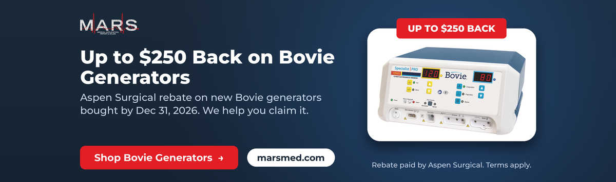 Bovie generators up to $250 back