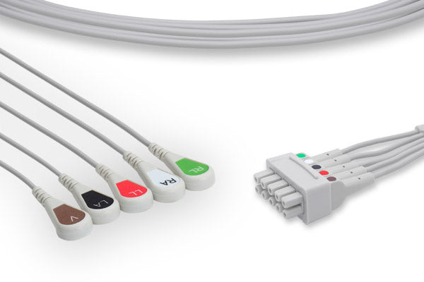 GE Healthcare > Marquette Compatible ECG Leadwire