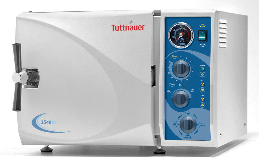 Tuttnauer 10" Manual Autoclave