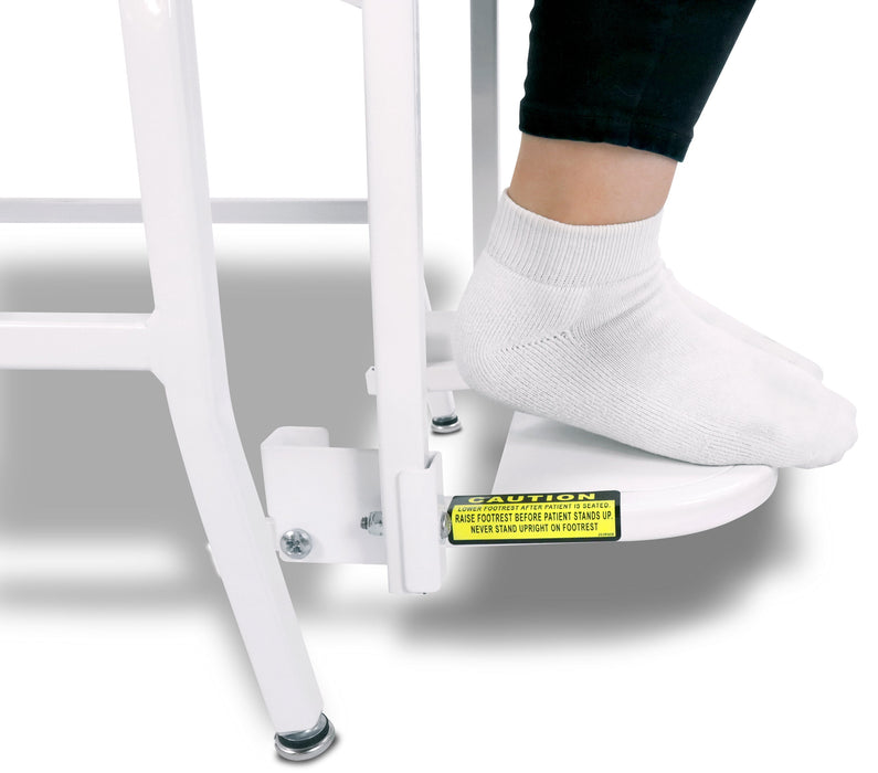 Detecto 6475-C-AC Digital Chair Scale, 400 lb x .2 lb / 180 kg x .1 kg, BT / WiFi