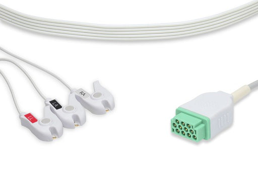 Marquette Compatible Disposable ECG Cable MARS-GE-000071 (image 1)
