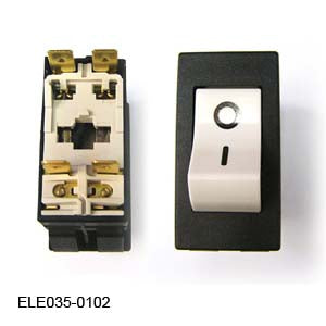 Tuttnauer Circuit Breaker/On/Off,  2 Pole,  15A,  Elara,  EZPlus