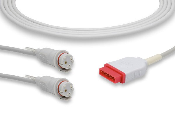 GE Healthcare > Marquette Compatible IBP Adapter Cable