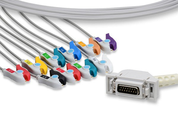 Hellige Compatible Direct-Connect EKG Cable