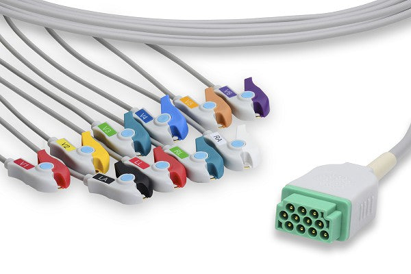 MARS GE Healthcare One-Piece ECG Cable