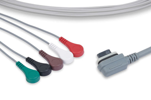 GE Healthcare Compatible ECG Telemetry Leadwire 2008594-001 (image 1)