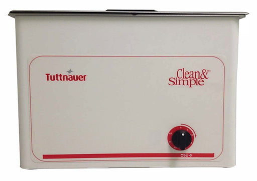 Tuttnauer CSU6 6.5-Gallon Stainless Steel Ultrasonic Instrument Cleaner