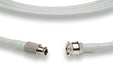 Criticare compatible 1-tube NIBP hose with female Luer lock plug for 1-tube screw cuffs