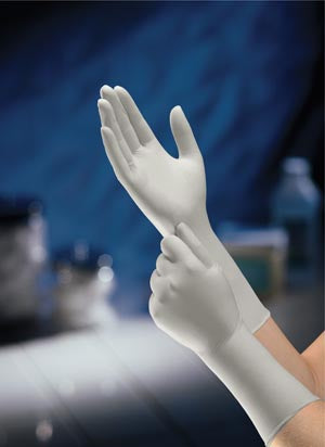 Halyard Exam Glove, Nitrile, Extended Cuff, Large, 100/bx, 10 bx/cs 