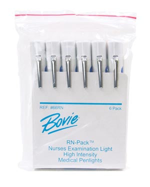 Symmetry Surgical RN Pack Disposable Penlight, Pupil Gauge, 6/pk (Symmetry Lighting Items are not Available to the Dental Market)